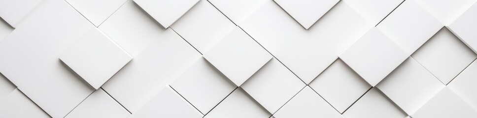A white seamless waffle towel fabric texture. Abstract 3D cotton weave material structure. Clean wafer surface textile wallpaper repeat illustration. Simple motif backdrop.