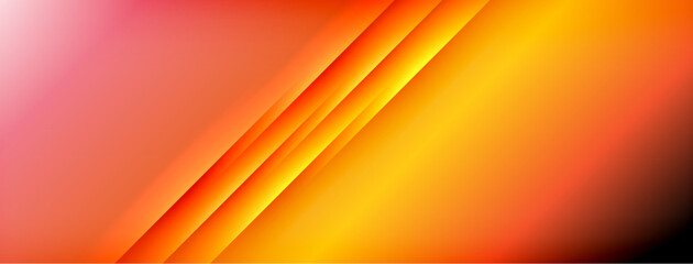 Colorful gradient with lines made of shadow and light. Creative background