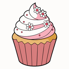 cupcake illustration