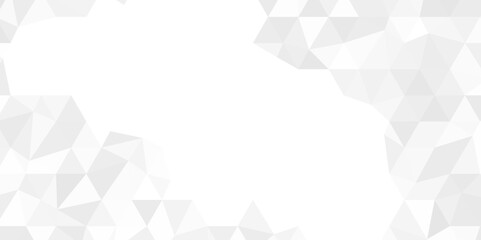 Geometric pattern with light triangles. Geometric modern ornament. Seamless abstract background