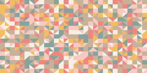 Awesome geometric abstract poligonal mosaic. Triangle low poly abstract background. Abstract geometric background with polygons. Origami style