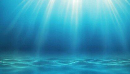 Tranquil Underwater Scene with Sunlight Rays
