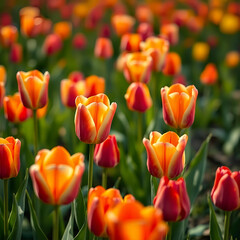 Tulips flowers 