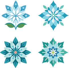Obraz premium Flower Patten design vector illustration