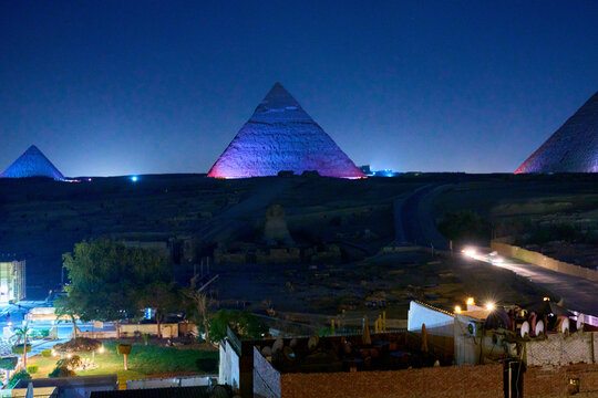 Stadt Gizeh, &Auml;gypten Cheops-Pyramide