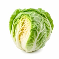 Obraz premium Cabbage isolated on white background