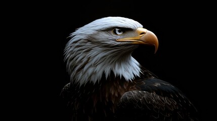 Obraz premium Bald eagle. wildlife. Ultra realistic. Photorealistic hypermaximalist hyper realistic fine detail