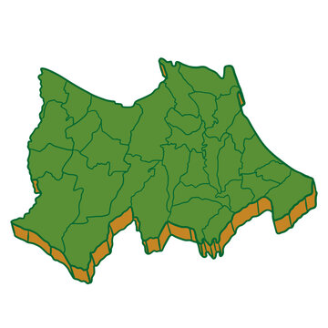 map of indramayu west java indonesia