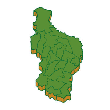 map of bekasi west java indonesia
