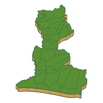map of cianjur west java indonesia