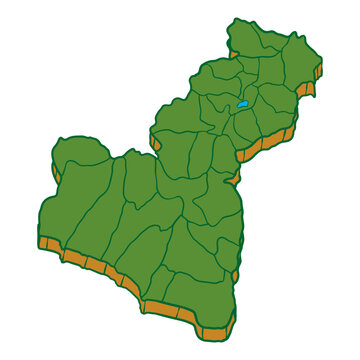 map of garut west java indonesia