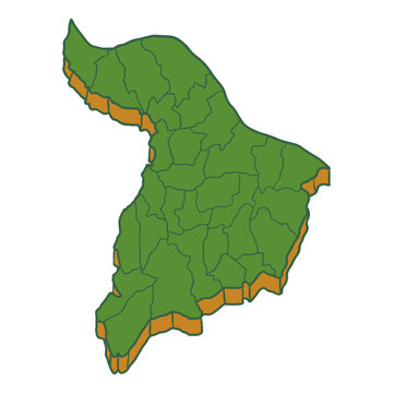 map of karawang west java indonesia