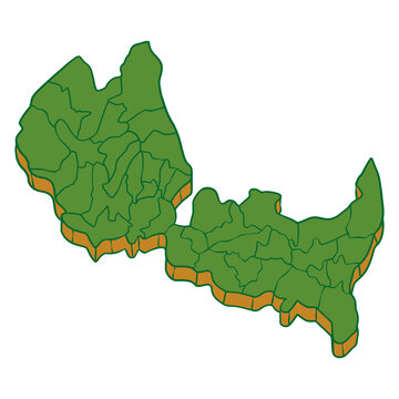 map of cirebon west java indonesia