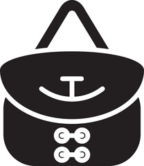 Handbag Glyph Icon