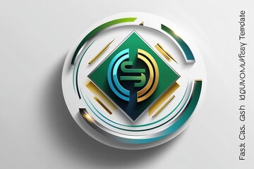 A sleek modern illustration of fast cash money