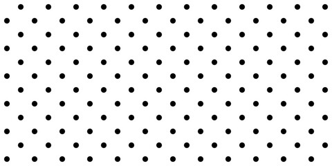 Dot grid pattern vector illustration. Simple black white point background with small polka dots. Abstract futuristic dotted mesh. Repeat noise tiny polka. Geometric minimal digital design © Mariquita vector