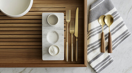 Fototapeta premium culinary workspace optimization