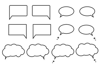 massage, chat, cloud, bubble, thinking