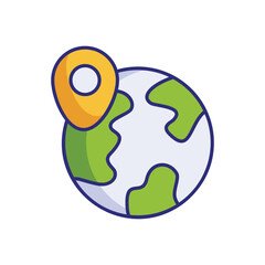 Worldwide  vector icon