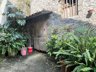 old house in the village