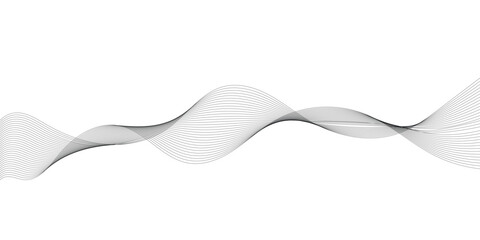 Abstract wave line for banner, template, wallpaper background with wave design.