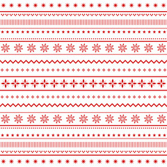 Christmas holiday background design with winter pattern