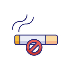 No Smoking vector icon