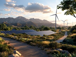 Climate Change and Renewable Energy: A Sustainable Future