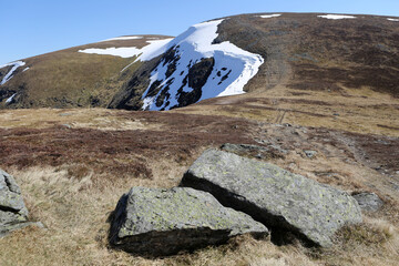 Mayar and Driesh munros - Glen Clova - Cairngorms National Park - Angus - Scotland - UK