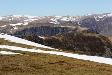 Mayar and Driesh munros - Glen Clova - Cairngorms National Park - Angus - Scotland - UK