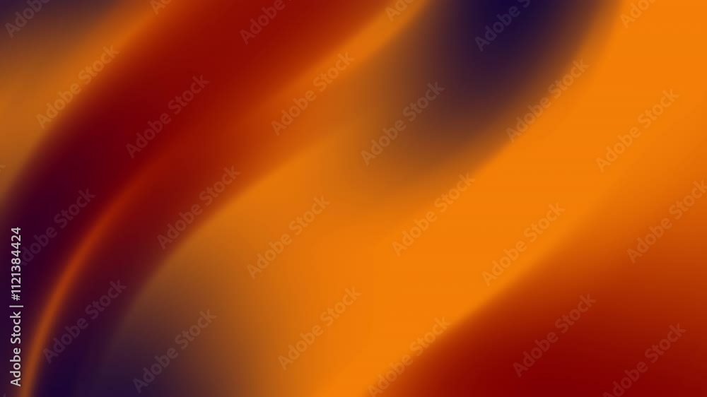 Poster the image displays an abstract design featuring swirling gradients of orange and purple hues creatin