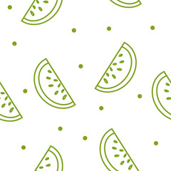 Watermelon seamless pattern