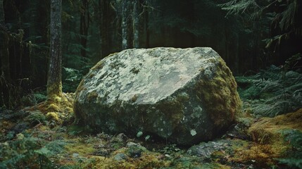 Fototapeta premium A man sits pensively at a dining table in a warmly lit room, surrounded by silence and solitude.