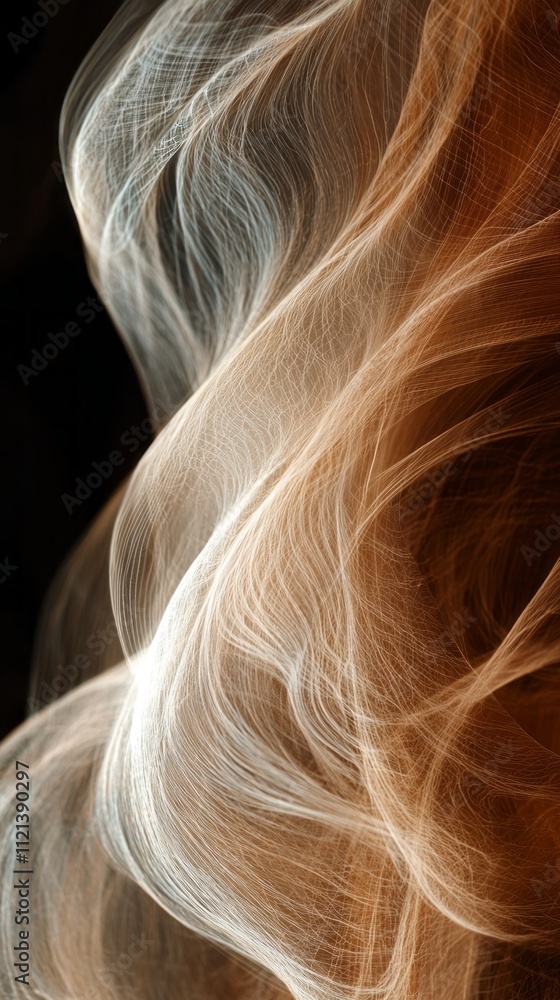 Poster a captivating interplay of shadows and hues showcases the unique sandstone formations. the warm tone