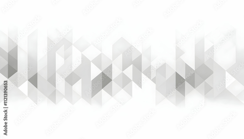 Poster abstract grayscale geometric background with a pattern of overlapping triangles creating a textured,