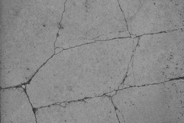 Obraz premium cracked road, cracked wall texture background