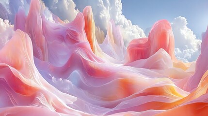 abstract background with flowers