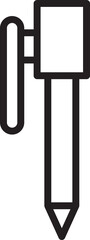 Pen Line Icon