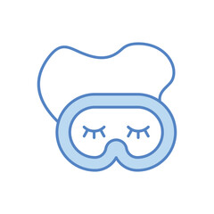 Sleep Mask vector icon