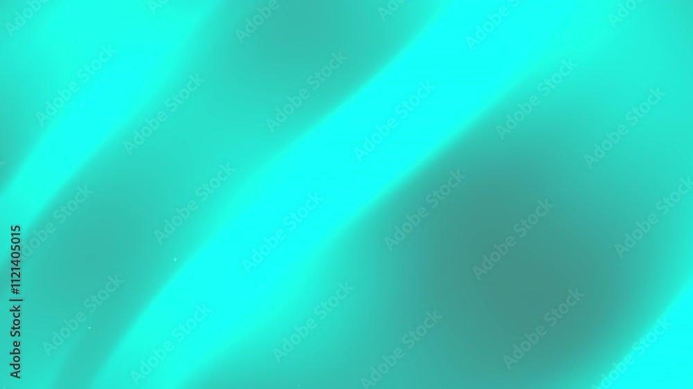 Aufkleber the image showcases a smooth teal gradient background featuring subtle light effects and a tranquil 