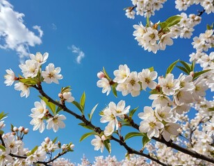 Fototapeta premium blooming tree