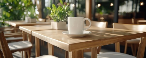 Fototapeta premium Cozy Dining Area Warm Seating, Charming Decor, and Soft Lighting Create a Relaxed and Inviting Atmosphere Perfect for intimate gatherings, romantic dinners, or quiet breakfasts Enjoy the ambiance of