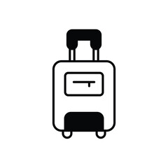 Suitcase vector icon