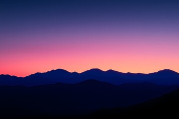 Obraz premium Desert sunset silhouette