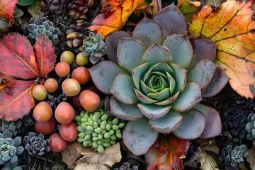 Desert landscape plants