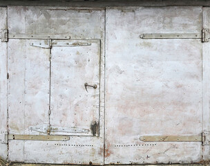 Texture of door leaf, gate