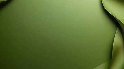 a gradient olive green background transitioning from dark to light, clean and minimal