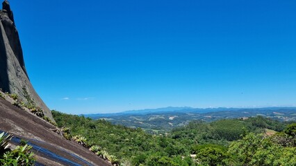 View or Flag's Peak National Park from Blue Stone National Park. 