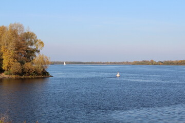 Walk through autumn Obolon