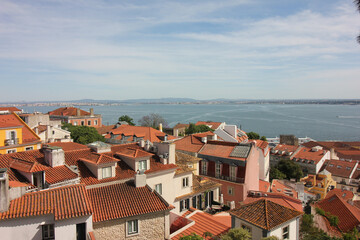 Lisbon, Portugal, May 8 2024. Views from Lisbon city